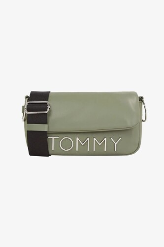 Kadın TJW Bold Elongated Çapraz Çanta - Yeşil - Tommy Hilfiger