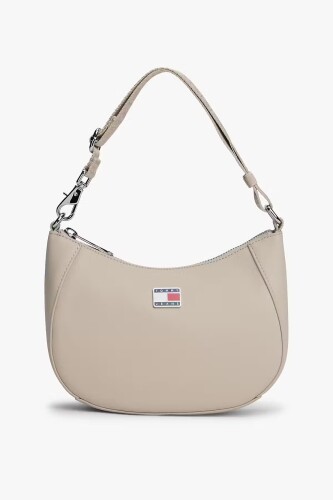 Kadın Tjw Daily Elevated Shoulder Bag Minimal Omuz Çantası - Bej 