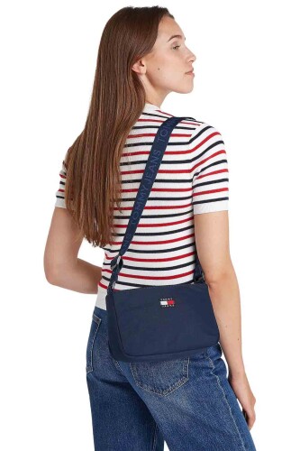 Kadın TJW Daily Shoulder Bag Omuz Çanta - Lacivert 