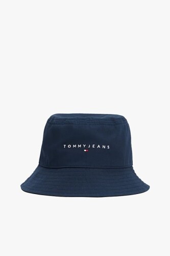 Kadın Tjw Linear Logo Bucket Şapka - Lacivert - Tommy Hilfiger