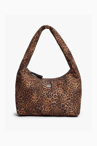 Kadın Urban Leo Hobo Çanta - Leopar - Tommy Hilfiger