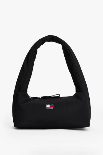 Kadın Urban Pofuduk Askılı Omuz Çantası - Siyah 