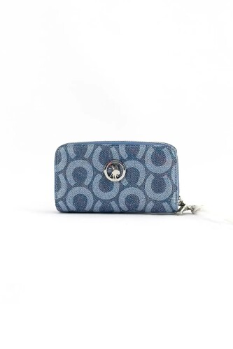 Kadın USPA Cüzdan - Beyaz Gri 