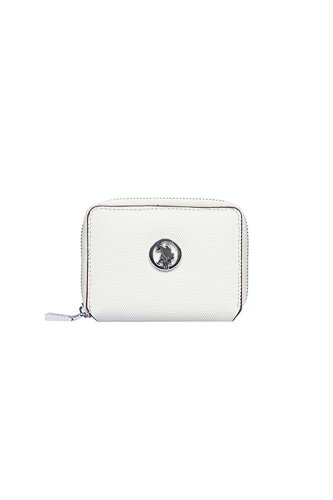 Kadın USPA Portföy Cüzdan- Beyaz 