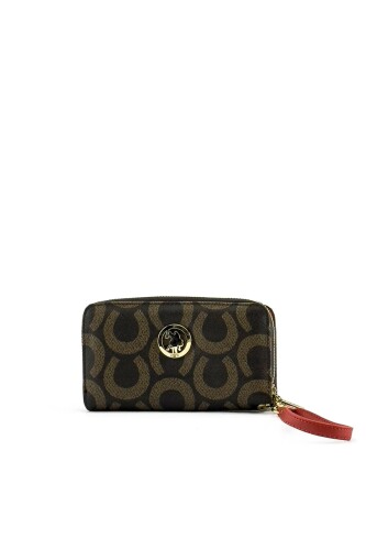 Kadın USPA Portföy Cüzdan - Sütlü Kahve 