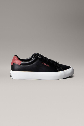 Kadın Vulcanic Lace Up Sneaker - Siyah - Calvin Klein