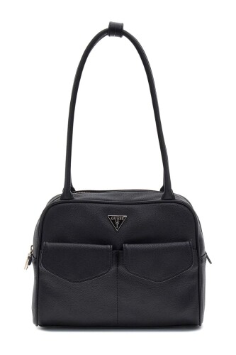 Kadın Waldena Shoulder Omuz Çantası - Siyah - Guess