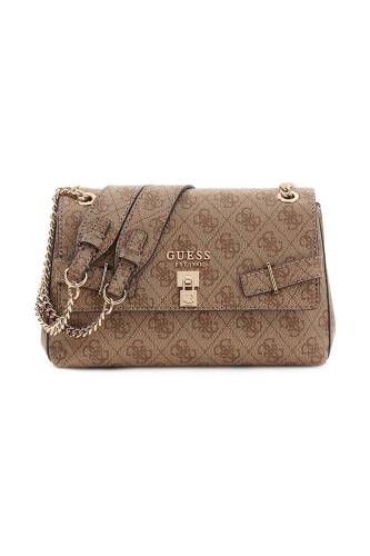 Kadın Yesba Omuz Çantası - Kahverengi - Guess