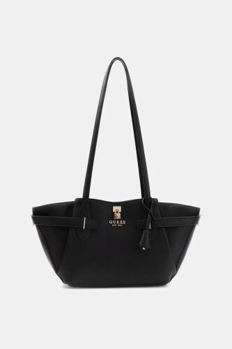 Kadın Yesba Omuz Çantası - Siyah - Guess
