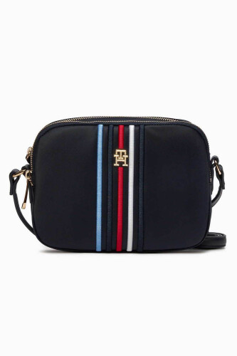KadınPoppy Crossover Çapraz Askılı Çanta - Lacivert - Tommy Hilfiger