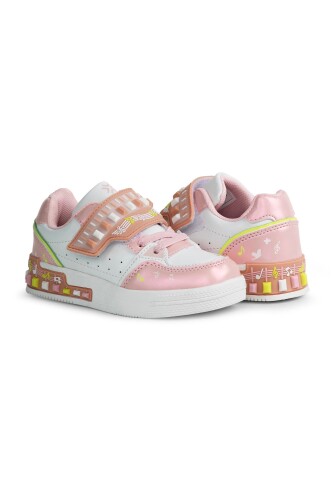 Kız Çocuk Melody Işıklı Ayakkabı - Pembe 