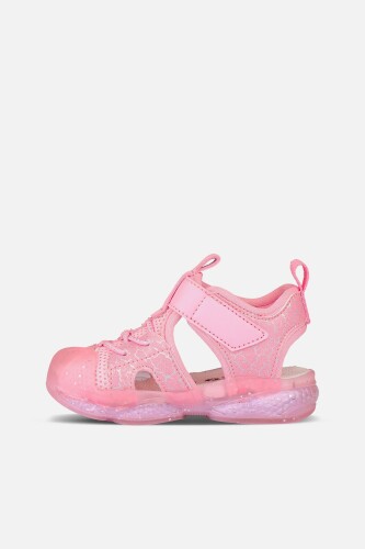 Kız Çocuk Monrovia İlk Adım Phylon Işıklı Sandalet-Pembe 