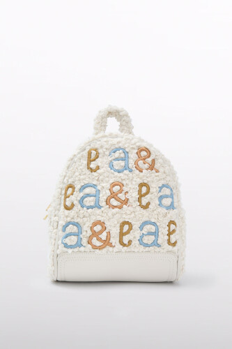 Kız Çocuk Sırt Çantası - Krem 