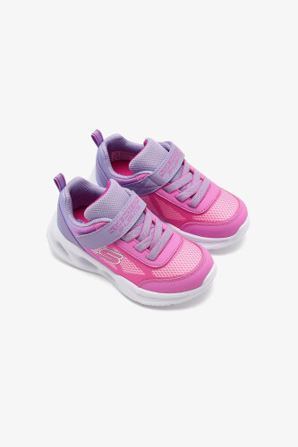 Kız Çocuk Sola Glow - Ombre Deluxe Işıklı Spor Ayakkabı - Pembe/Lila 