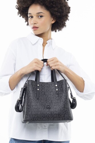 Monogram El Çantası BNT_945-Siyah 