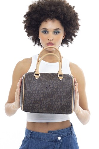 Monogram Kol Çantası BNT_955-Kahve-A.Camel 