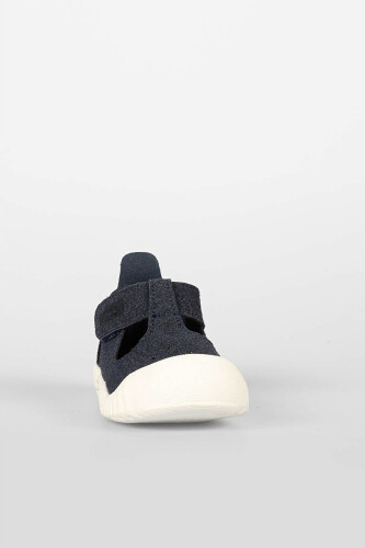 Unisex Bebek Loro II Cırt Cırtlı İlk Adım Ayakkabısı - Lacivert - Vicco