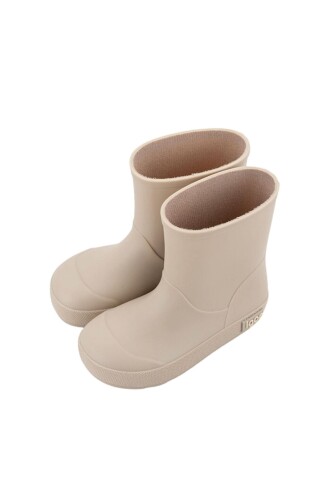 Unisex Çocuk Yogi Klasik Yağmur Çizmesi - Bej - İgor