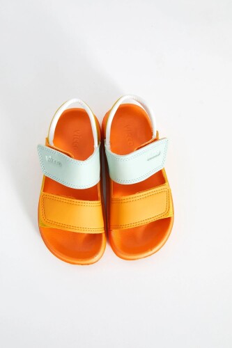 Unisex Krixi Bebe Phylon Sandalet-Oranj 