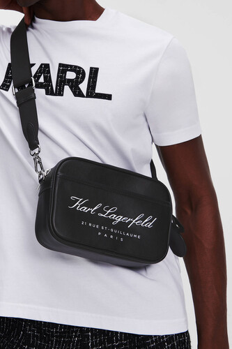 Unisex Mini Omuz Çantası-Siyah 