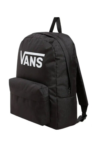 Unisex Old Skool Baskılı Sırt Çantası - Siyah 