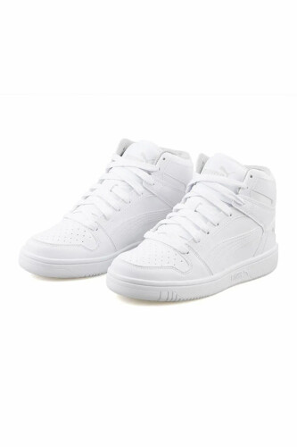 Unisex Puma Rebound Layup Spor Ayakkabı - Beyaz 