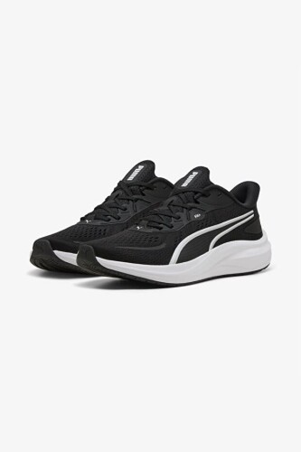 Unisex Skyrocket Lite 2 Hafif File Sayalı Koşu Ayakkabısı - Siyah/Beyaz - Puma