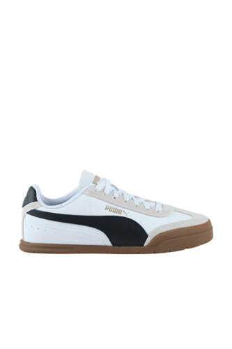 Unisex Super Turino Detaylı Retro Tasarım Sneaker - Beyaz/Siyah - Puma