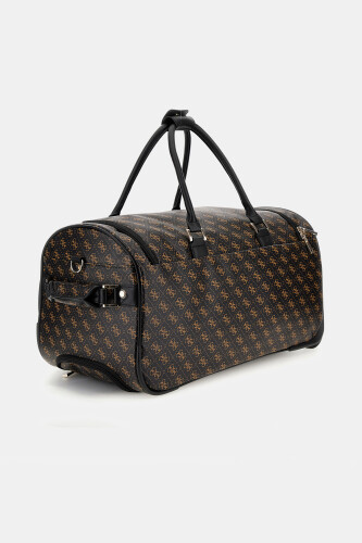 Unisex Weekender 4G Logolu Çanta - Kahverengi 