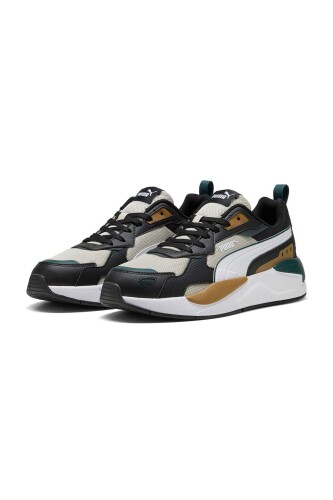 Unisex X-Ray 3 Retro Spor Ayakkabı - Bej/Çok Renkli - Puma