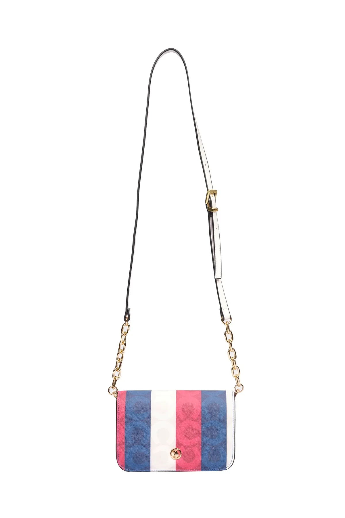 USPA BAYAN CANTA-LACİVERT-BEYAZ 