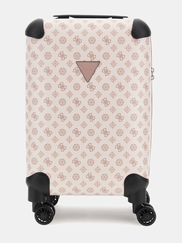 Wilder 4g ve Peony Logolu Kabin Boy Valiz-Pudra Pembe 