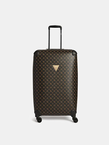 Wilder 4g ve Peony Logolu Orta Boy Valiz-Kahve 